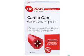 Sie sehen eine Packung Dr.wolz Cardio Care Kapseln 60567 60st, Produktbild: 01 Dr.wolz Cardio Care Kapseln 60567 60st, A-Nr.: 4782270 - 01