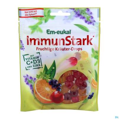 Em-eukal Zuckerhaltig Immunstark Manuka Honig Drops 90g, A-Nr.: 5404883 - 01