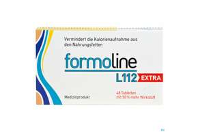 Sie sehen eine Packung Formoline L 112 Extra 48st, Produktbild: 01 Formoline L 112 Extra 48st, A-Nr.: 4728483 - 01