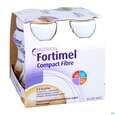 Sie sehen eine Packung Fortimel/compact/fibre 125ml Vitalflasche Mocca 4st, Produktbild: 03 Fortimel/compact/fibre 125ml Vitalflasche Mocca 4st, A-Nr.: 3797915 - 03