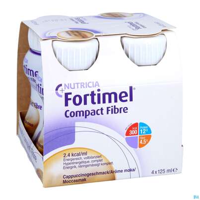 Fortimel/compact/fibre 125ml Vitalflasche Mocca 4st, A-Nr.: 3797915 - 03