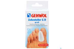 Sie sehen eine Packung Gehwol Zehenteiler Gd Gross Nr 64196 3st, Produktbild: 01 Gehwol Zehenteiler Gd Gross Nr 64196 3st, A-Nr.: 3560722 - 01
