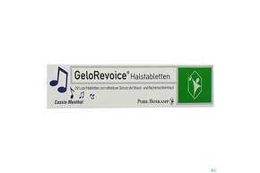 Gelorevoice Halstabl Cassis-menthol 20st, A-Nr.: 4264339 - 01