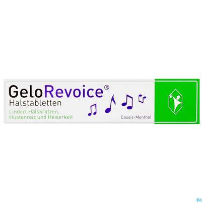 Gelorevoice Halstabl Cassis-menthol 20st, A-Nr.: 4264339 - 02