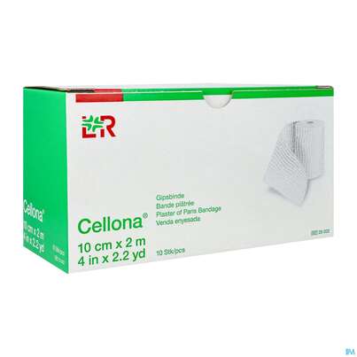 Gipsbinden Cellona-rauscher 2mx 10cm 10st, A-Nr.: 1212968 - 02