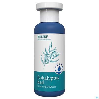 Sie sehen eine Packung Helfe Eukalyptusbad Relief 200ml, Produktbild: 03 Helfe Eukalyptusbad Relief 200ml, A-Nr.: 3726536 - 03