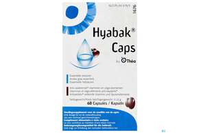 Sie sehen eine Packung Hyabak Caps 60st, Produktbild: 01 Hyabak Caps 60st, A-Nr.: 4171750 - 01
