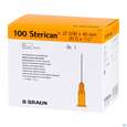 Sie sehen eine Packung Injektionsspritzen U.zubeh. Einmalkanuelen Sterican Standard Gr 1 G20x1 1/2 0,9x 40mm 46575 100st, Produktbild: 04 Injektionsspritzen U.zubeh. Einmalkanuelen Sterican Standard Gr 1 G20x1 1/2 0,9x 40mm 46575 100st, A-Nr.: 2692462 - 04