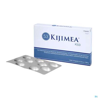 Sie sehen eine Packung Kijimea Kapseln K53 9st, Produktbild: 04 Kijimea Kapseln K53 9st, A-Nr.: 5174101 - 04