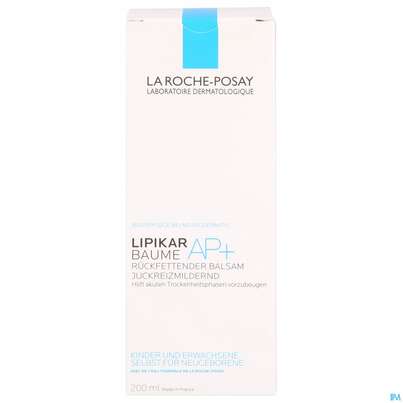 Sie sehen eine Packung La Roche Posay Koerperpflege Lipikar Balsam Ap+ 200ml, Produktbild: 01 La Roche Posay Koerperpflege Lipikar Balsam Ap+ 200ml, A-Nr.: 4271612 - 01