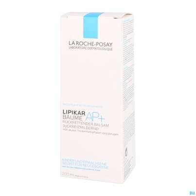 Sie sehen eine Packung La Roche Posay Koerperpflege Lipikar Balsam Ap+ 200ml, Produktbild: 02 La Roche Posay Koerperpflege Lipikar Balsam Ap+ 200ml, A-Nr.: 4271612 - 02