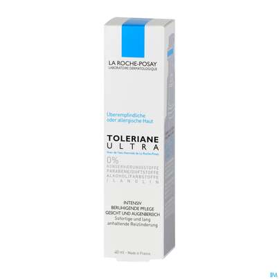 Sie sehen eine Packung La Roche Posay Gesichtspflege Toleriane Creme Ultra 40ml, Produktbild: 02 La Roche Posay Gesichtspflege Toleriane Creme Ultra 40ml, A-Nr.: 3486954 - 02