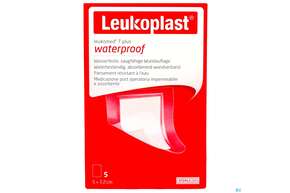 Wundverband Leukomed/t Plus/leukopor Folienverband/+auflage Steril 7,2x 5cm 5st, A-Nr.: 4746707 - 01