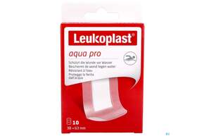 Wundpflaster Leukoplast/aqua Pro Wasserdicht 38x63mm 10st, A-Nr.: 4369096 - 01