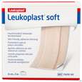 Sie sehen eine Packung Wundpflaster Leukoplast/soft 5mx 8cm 7929702 1st, Produktbild: 01 Wundpflaster Leukoplast/soft 5mx 8cm 7929702 1st, A-Nr.: 4803954 - 01