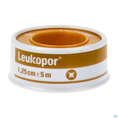 Wundpflaster Leukopor Rollenpflaster 5mx 1,25cm 0247100 1st, A-Nr.: 5020527 - 02