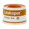 Sie sehen eine Packung Wundpflaster Leukopor Rollenpflaster 5mx 2,5cm 0247200 1st, Produktbild: 02 Wundpflaster Leukopor Rollenpflaster 5mx 2,5cm 0247200 1st, A-Nr.: 5020533 - 02
