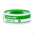 Sie sehen eine Packung Wundpflaster Leukosilk Rollenpflaster 5mx 1,25cm 0102100 1st, Produktbild: 02 Wundpflaster Leukosilk Rollenpflaster 5mx 1,25cm 0102100 1st, A-Nr.: 5020562 - 02