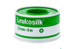 Wundpflaster Leukosilk Rollenpflaster 5mx 2,5cm 01022 1st, A-Nr.: 5020579 - 01