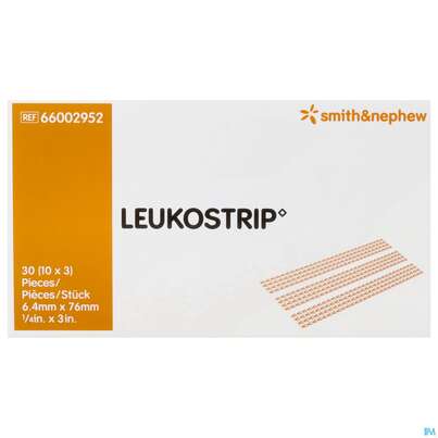 Wundnahtstreifen Leukostrip/s 6,4x 76mm 1 Briefchen Zu 3 Streifen2883 1pk, A-Nr.: 2830355 - 01