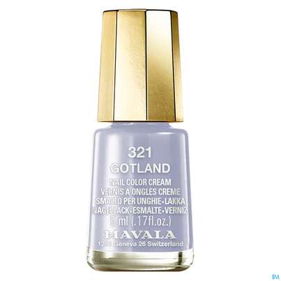 Sie sehen eine Packung Mavala Nagellacke 321 Gotland 5ml, Produktbild: 04 Mavala Nagellacke 321 Gotland 5ml, A-Nr.: 5426235 - 04