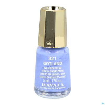 Sie sehen eine Packung Mavala Nagellacke 321 Gotland 5ml, Produktbild: 05 Mavala Nagellacke 321 Gotland 5ml, A-Nr.: 5426235 - 05