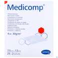 Sie sehen eine Packung Kompressen Medicomp Vliesstoff 4fach Steril 7,5x 7,5cm 25x2 50st, Produktbild: 01 Kompressen Medicomp Vliesstoff 4fach Steril 7,5x 7,5cm 25x2 50st, A-Nr.: 1651998 - 01