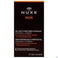 Sie sehen eine Packung Nuxe Men Gel Multi-fontions Hydratant 50ml, Produktbild: 01 Nuxe Men Gel Multi-fontions Hydratant 50ml, A-Nr.: 4080504 - 01