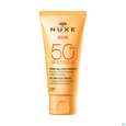 Sie sehen eine Packung Sonnenprodukte Nuxe Sun Creme Visage Lsf50 50ml, Produktbild: 08 Sonnenprodukte Nuxe Sun Creme Visage Lsf50 50ml, A-Nr.: 4338397 - 08