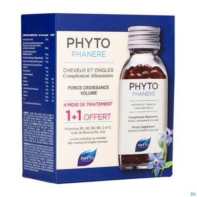Sie sehen eine Packung Phytophanere Kapseln Duo 1+1 2020 240st, Produktbild: 06 Phytophanere Kapseln Duo 1+1 2020 240st, A-Nr.: 4269153 - 06