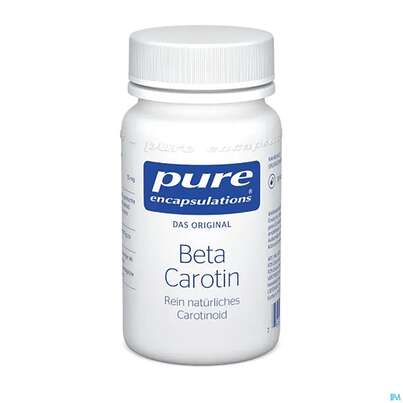 Sie sehen eine Packung Pure Encapsulations Beta Carotin 30 Kapseln, Produktbild: 02 Pure Encapsulations Beta Carotin 30 Kapseln, A-Nr.: 4171402 - 02