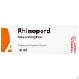 Sie sehen eine Packung Rhinoperd Nasentropfen 10ml, Produktbild: 01 Rhinoperd Nasentropfen 10ml, A-Nr.: 0049093 - 01