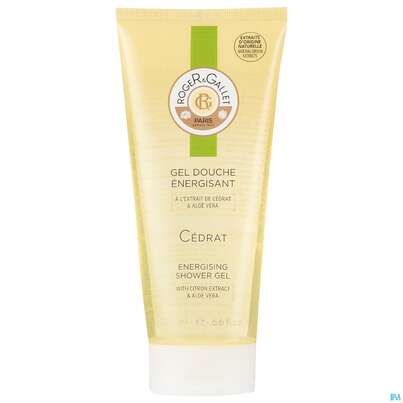 Sie sehen eine Packung Roger&gallet CÉdrat Duschgel 200ml, Produktbild: 07 Roger&gallet CÉdrat Duschgel 200ml, A-Nr.: 5669765 - 07