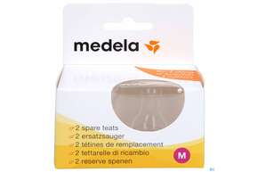 Sauger Medela F Muttermilch Gr M 2st, A-Nr.: 3695830 - 01