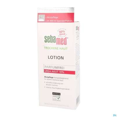 Sebamed Akut/lotion Urea 10% Parfuemfrei +spen 400ml, A-Nr.: 4084933 - 02