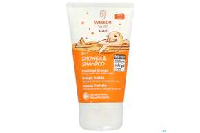 Shampoon Weleda Kids 2in1 +shower Fruchtige Orange 150ml, A-Nr.: 4520297 - 01