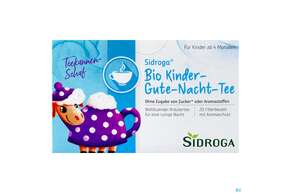 Sidroga Tee Doppelkammerbeutel Bio-kinder-gute Nacht 20st, A-Nr.: 3565978 - 01