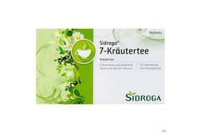 Sidroga Tee Doppelkammerbeutel Wellness 7-kraeuter 20st, A-Nr.: 3755408 - 01