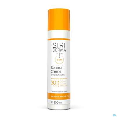 Sonnenprodukte Siriderma Sonnencreme Lsf30 Ohne Duftstoffe 100ml, A-Nr.: 5452652 - 02