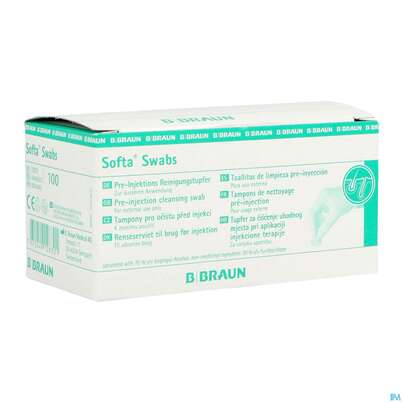 Softa Swabs Pre-injektions Reinigungs- Tupfer 100st, A-Nr.: 5646451 - 02