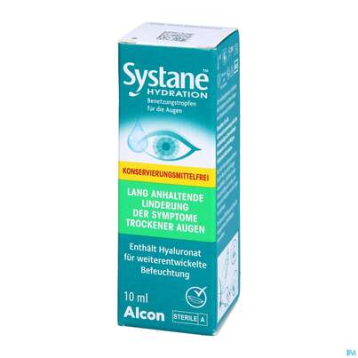 Augentropfen Systane/hydration Benetzungstropfen Unkonserviert 10ml, A-Nr.: 5423662 - 03