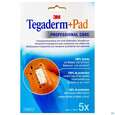 Sie sehen eine Packung Tegaderm +pad 9x10cm 3586np 5st, Produktbild: 02 Tegaderm +pad 9x10cm 3586np 5st, A-Nr.: 2022514 - 02