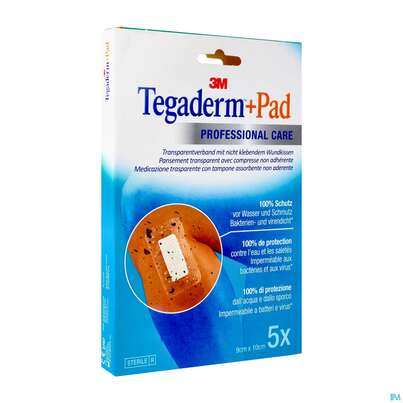 Tegaderm +pad 9x10cm 3586np 5st, A-Nr.: 2022514 - 04