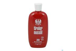 Sonnenprodukte Tiroler Nussoel Original Sonnenmilch Wasserfest Lsf 20 150ml, A-Nr.: 3415291 - 01
