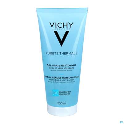 Sie sehen eine Packung Vichy Purete Thermal Reinigungsgel 200ml, Produktbild: 03 Vichy Purete Thermal Reinigungsgel 200ml, A-Nr.: 5762795 - 03