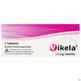 Sie sehen eine Packung Vikela Tabl 1,5mg 1st, Produktbild: 01 Vikela Tabl 1,5mg 1st, A-Nr.: 5513483 - 01