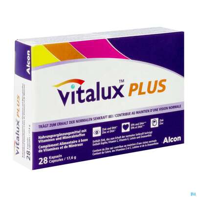 Vitalux Plus Kapseln 28st, A-Nr.: 5713696 - 02