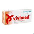 Sie sehen eine Packung Vivimed Tabl 333mg/50mg 30st, Produktbild: 02 Vivimed Tabl 333mg/50mg 30st, A-Nr.: 3902476 - 02
