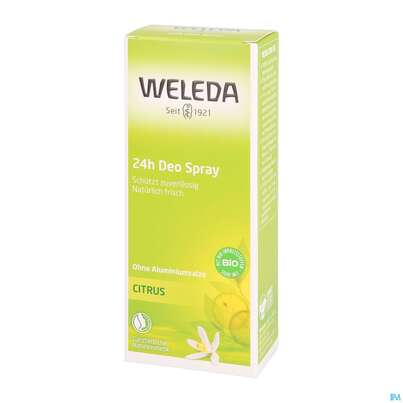 Weleda Citrus 24h Deo Spray 100ml, A-Nr.: 1132034 - 04