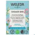 Sie sehen eine Packung Weleda Feste Duschpflege Geranium +litsea Cubeba 75g, Produktbild: 02 Weleda Feste Duschpflege Geranium +litsea Cubeba 75g, A-Nr.: 5565267 - 02